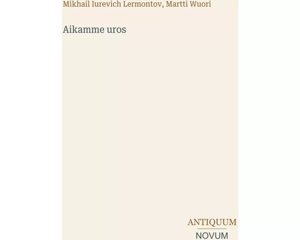 Aikamme uros
