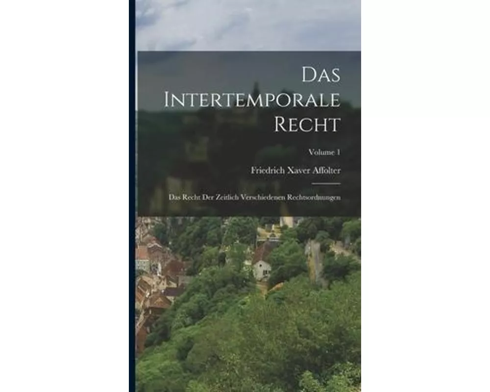 Das Intertemporale Recht