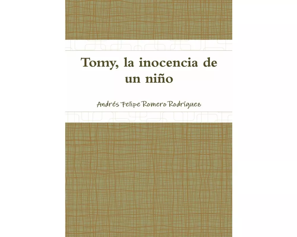 Tomy, la inocencia de un niño