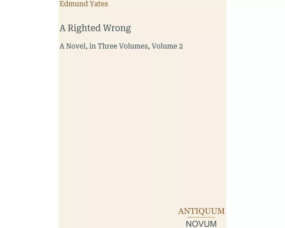 A Righted Wrong
