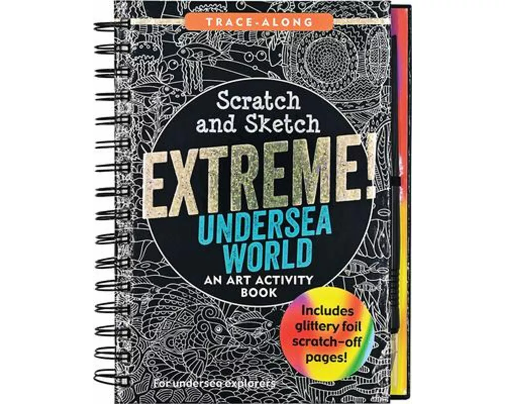 Scratch & Sketch Extreme Undersea World (Trace Along)