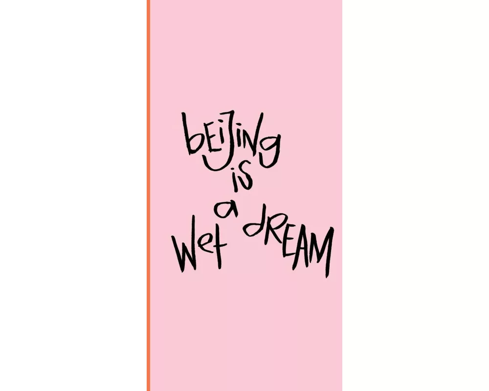 Madding Mission "Beijing Is A Wet Dream" Jotter Book