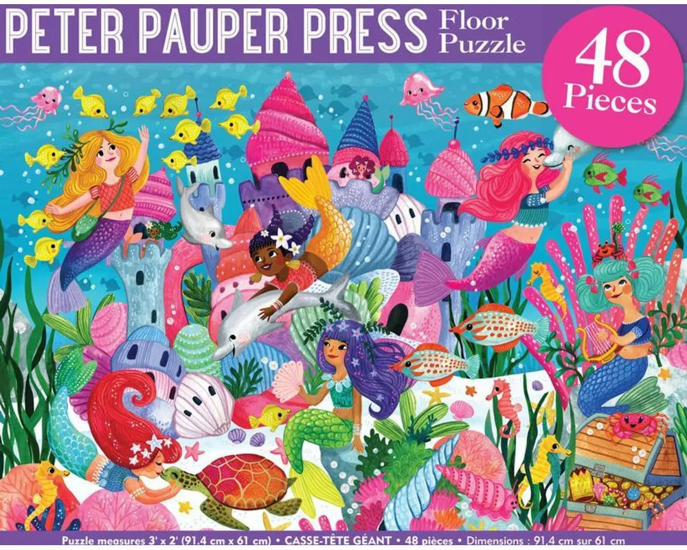 Mermaid Adventure Kids' Floor Puzzle