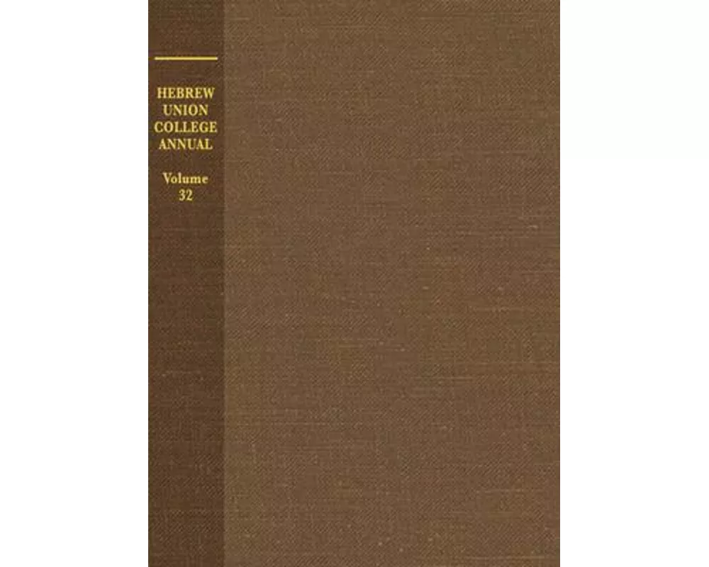 Hebrew Union College Annual (32)