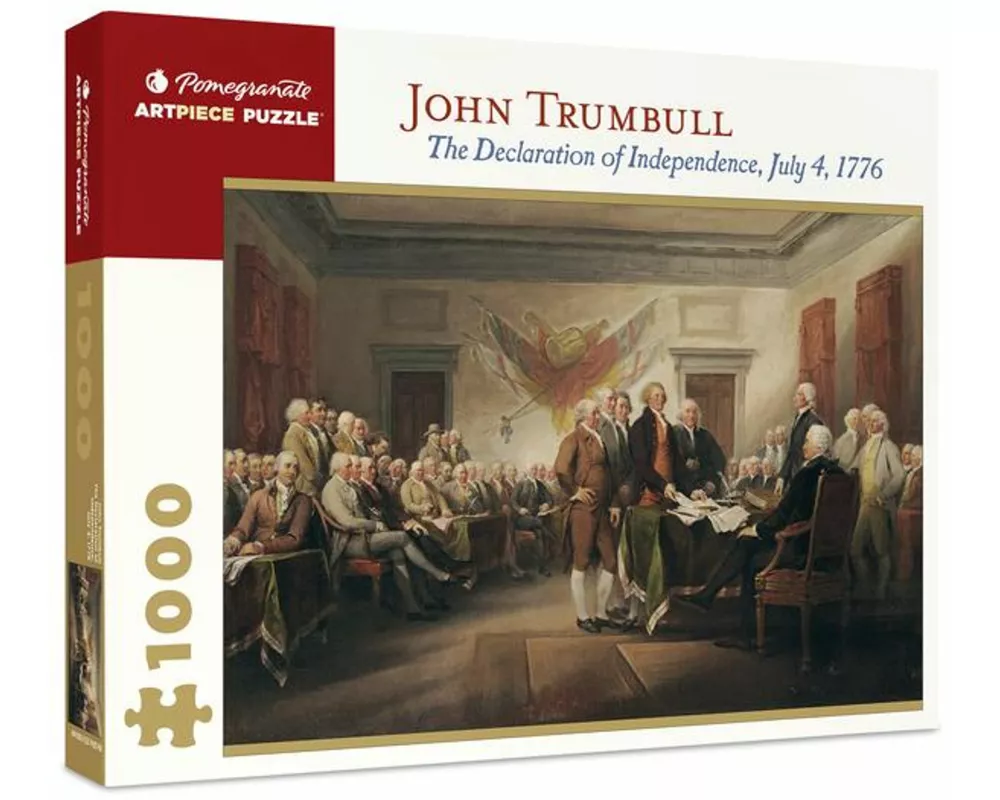 John Trumbull: The Declaration of Independence, July 4, 1776 1000 Piece Jigsaw Puzzle