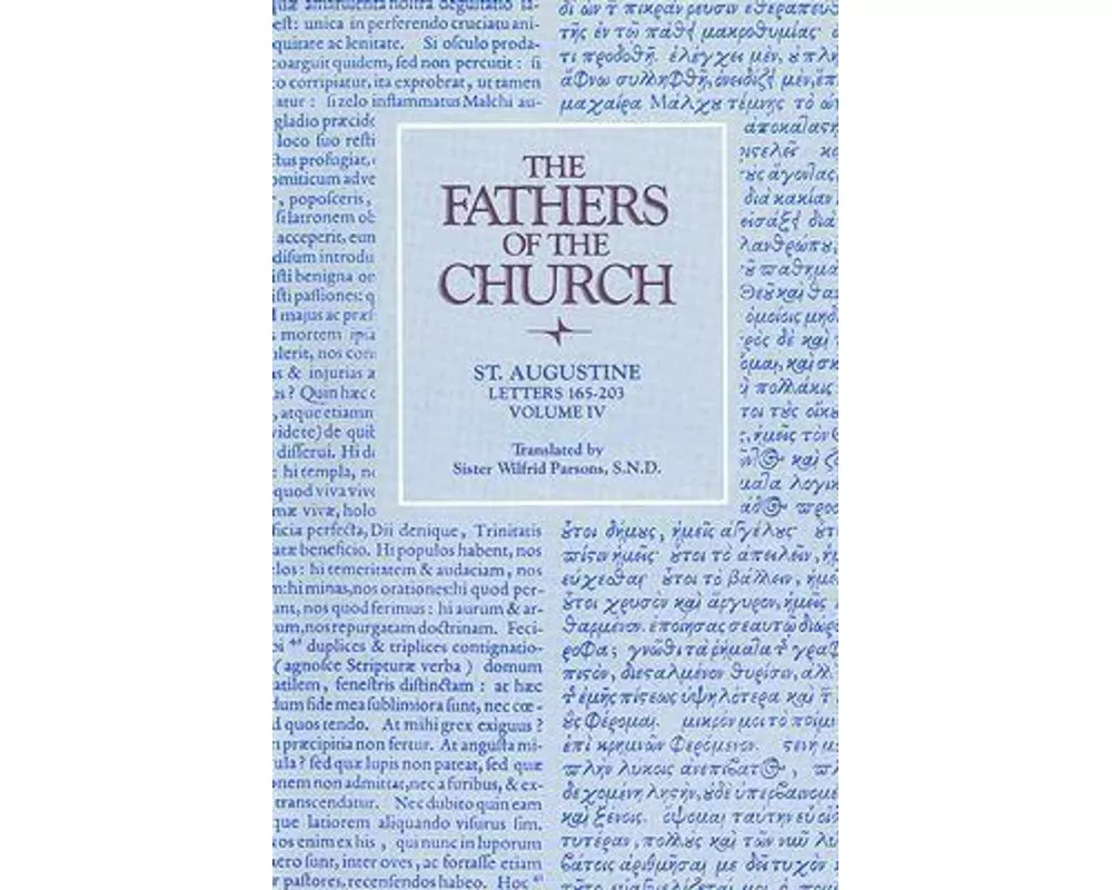 Letters of St. Augustine, Volume 4