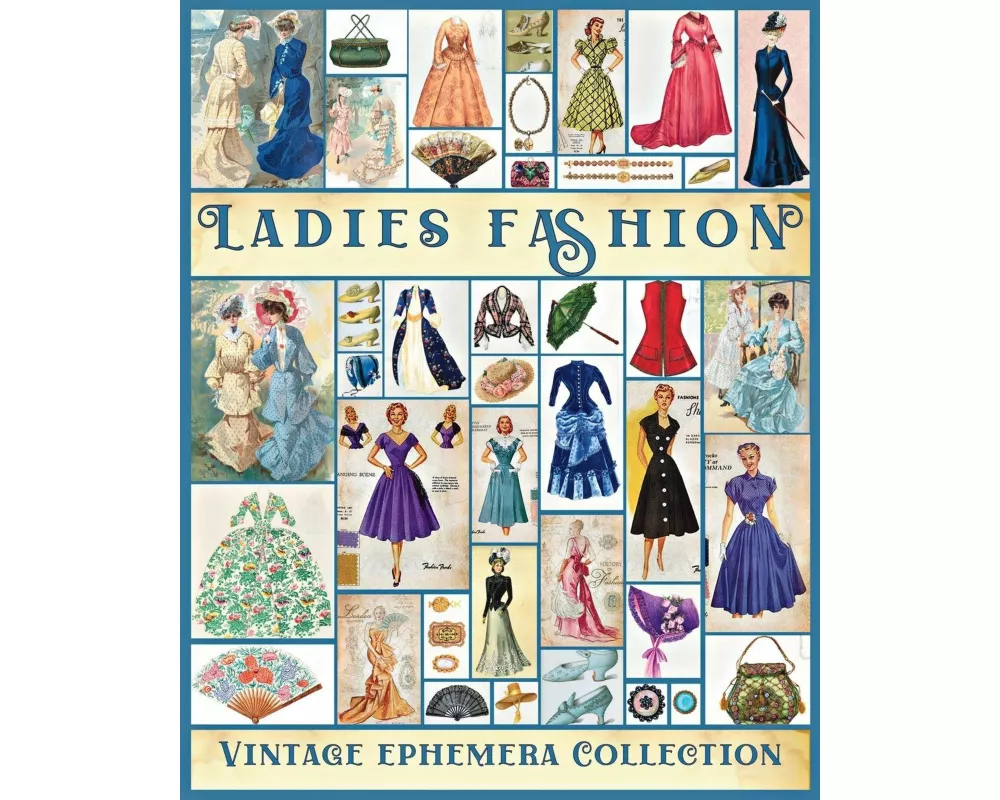 Ladies Fashion Vintage Ephemera Collection