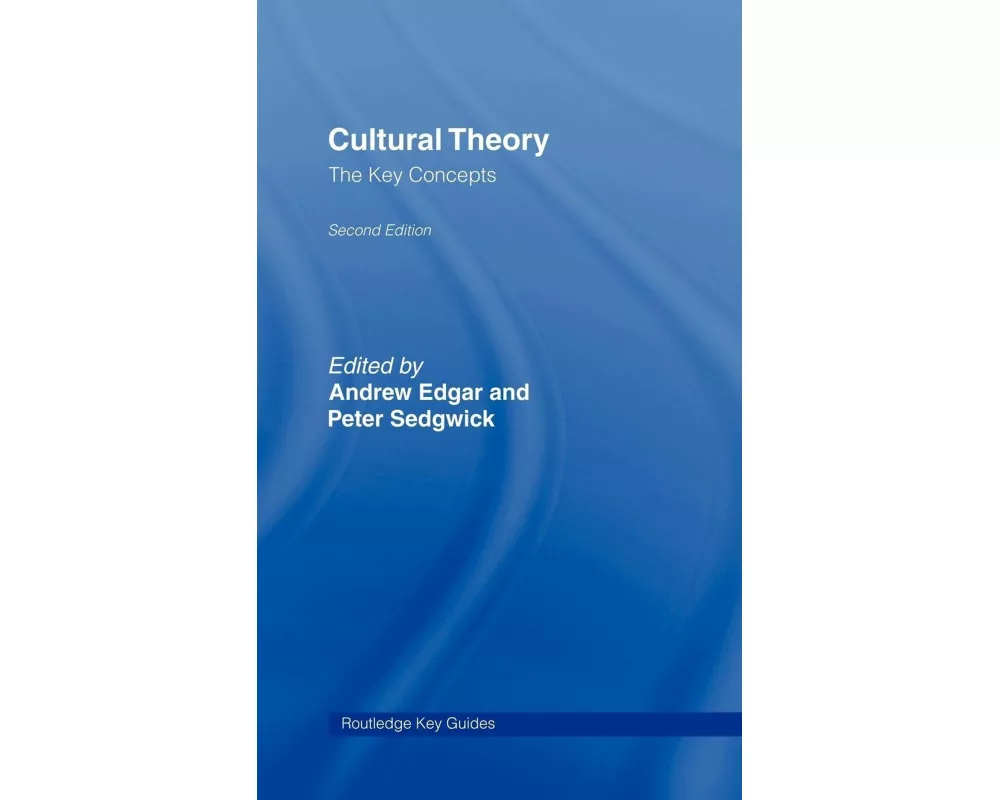 Cultural Theory: The Key Concepts