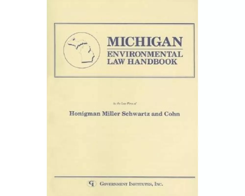 Michigan Environmental Law Handbook