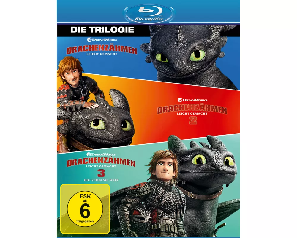 Drachenzahmen leicht gemacht 1 - 3 Movie Collectio