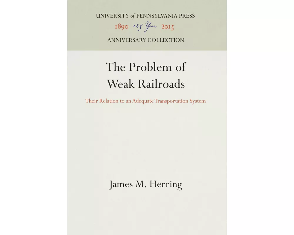 The Problem of Weak Railroads