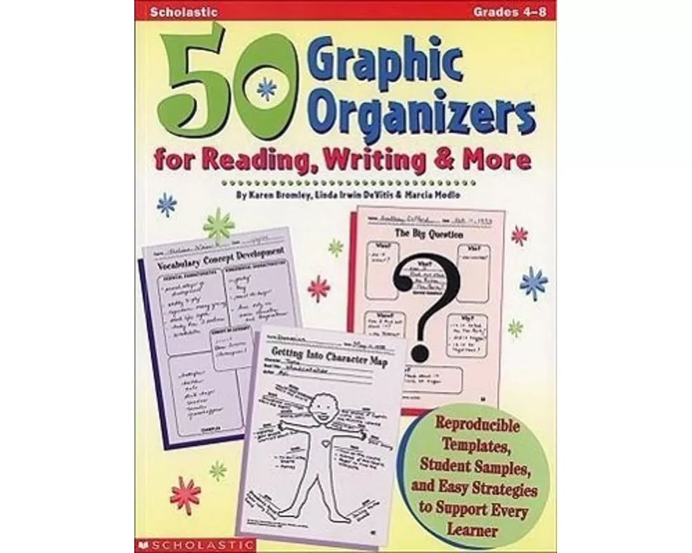 50 Graphic Organizers for Reading, Writing & More