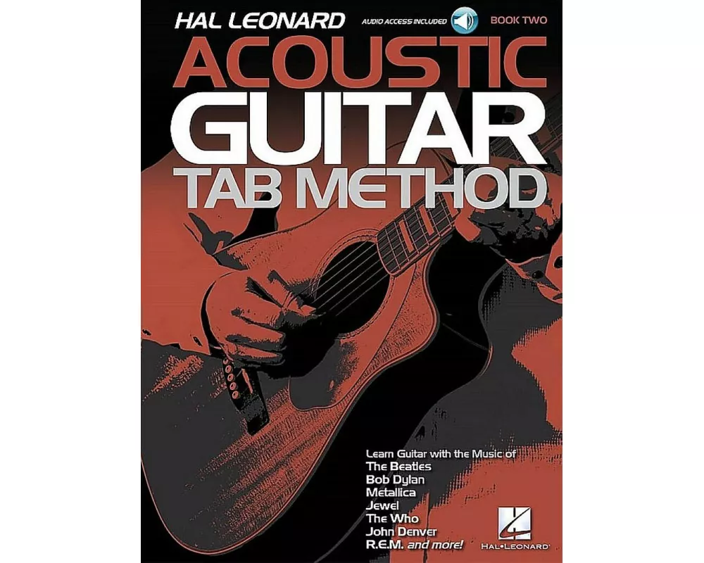 Hal Leonard Acoustic Guitar Tab Method - Book 2 - Book/Online Audio