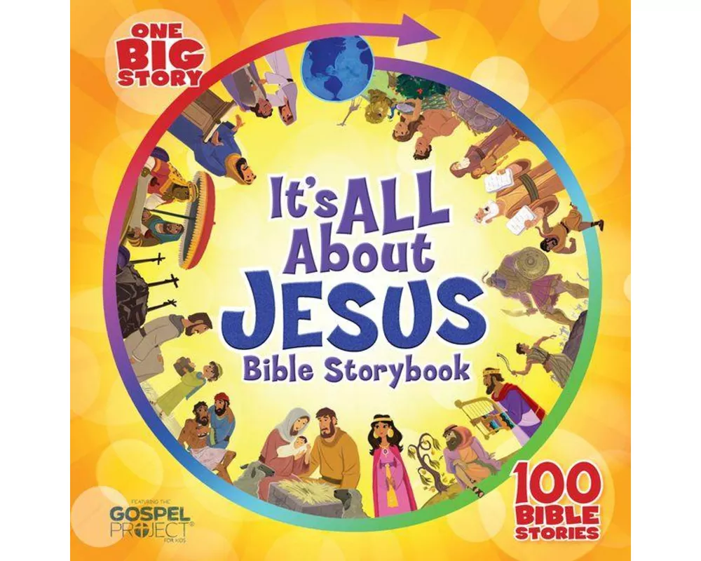 It's All about Jesus Bible Storybook, Padded Hardcover