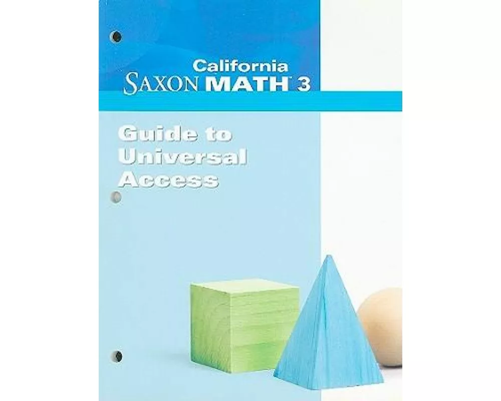Ca Saxon Math 3 Gt Universal A