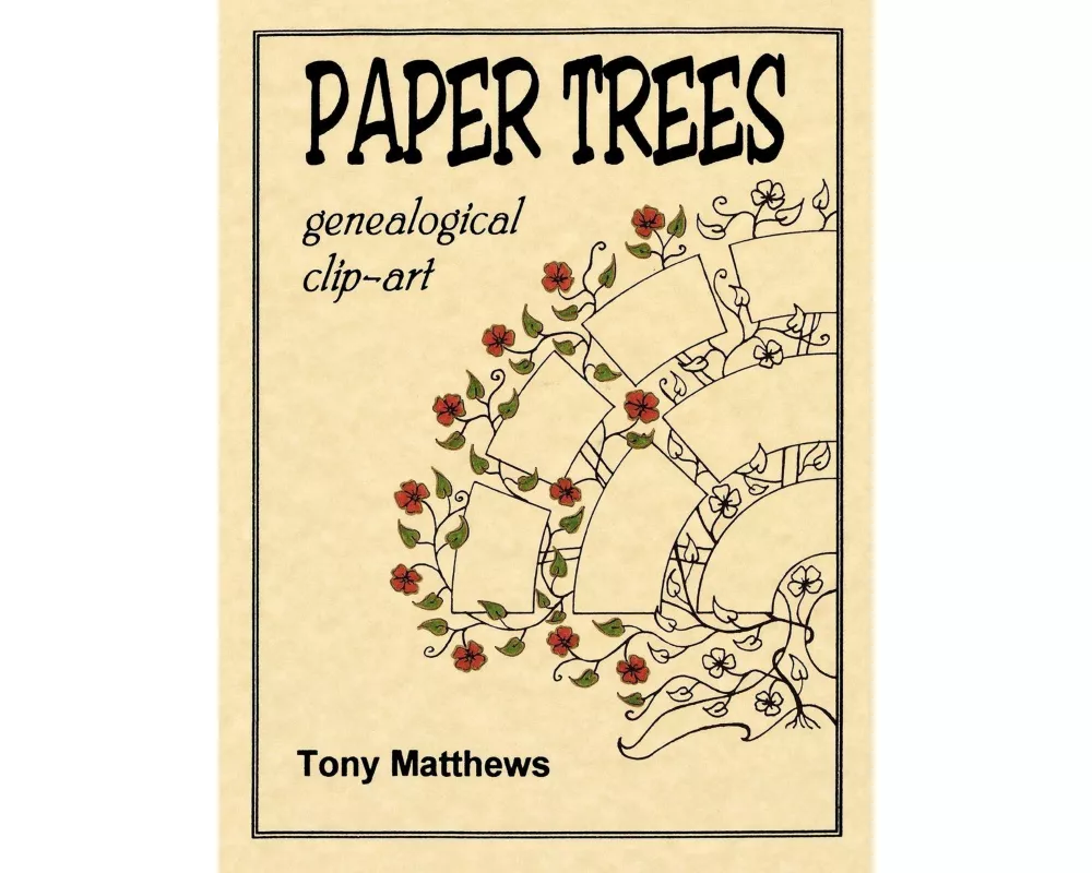 Paper Trees. Genealogical Clip-Art