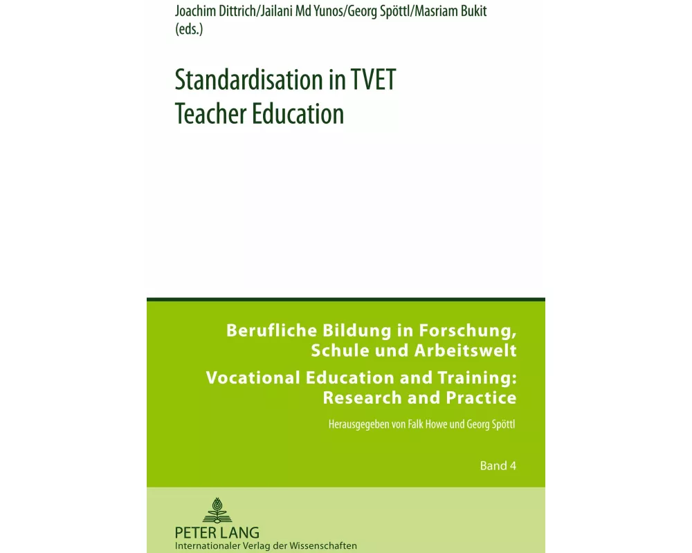 Standardisation in TVET Teacher Education