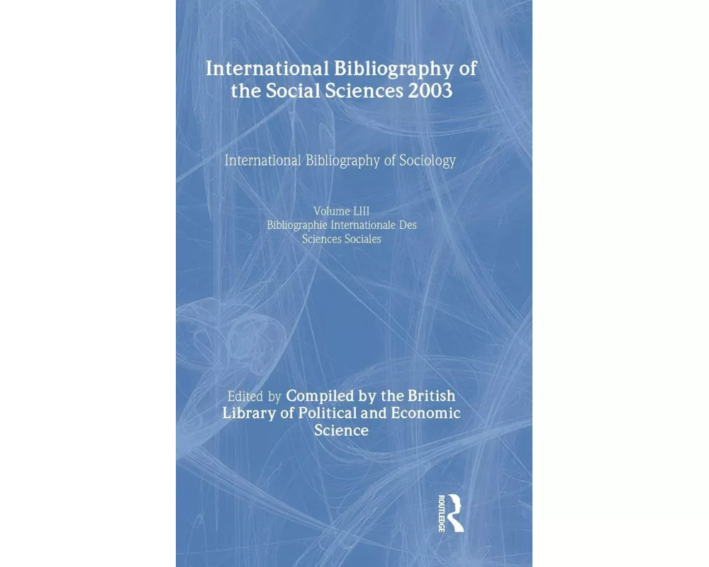 IBSS: Sociology: 2003 Vol.53