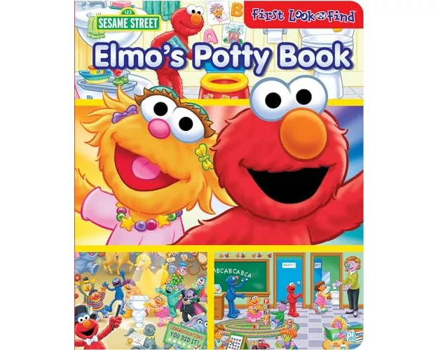 Sesame Street: Elmo's Potty Book First Look and Find