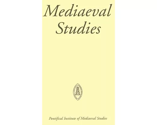 Mediaeval Studies 77 (2015)