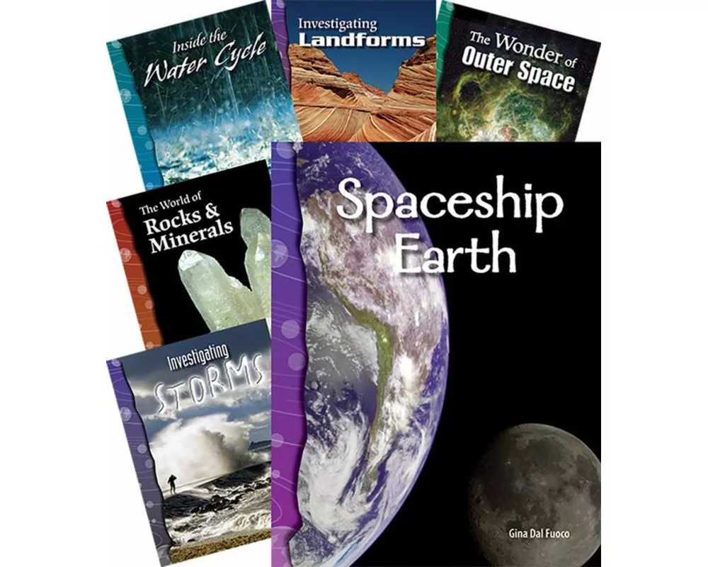 Earth & Space Science 8-Book Set, Grades 6-9
