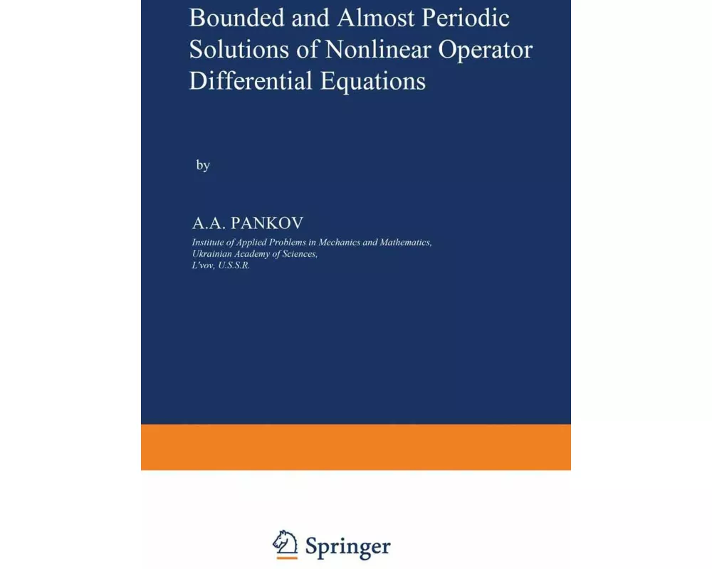 Bounded and Almost Periodic Solutions of Nonlinear Operator Differential Equations