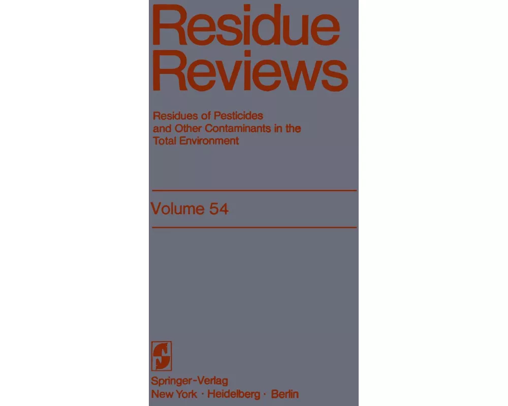 Residue Reviews