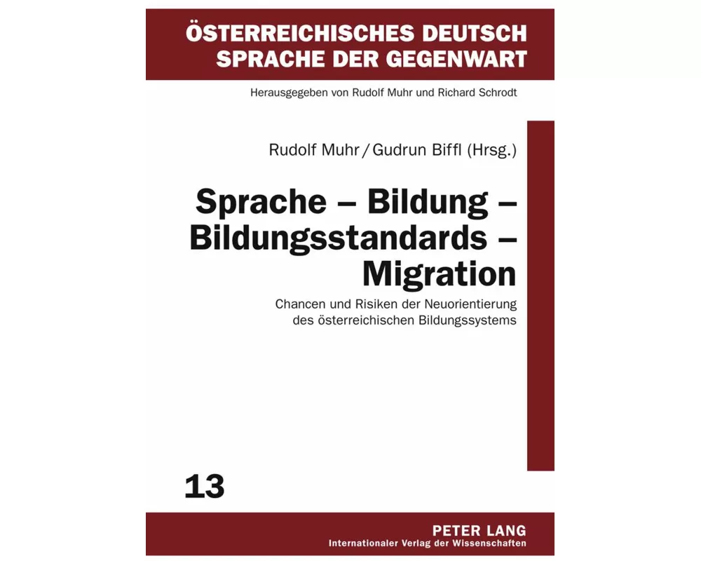 Sprache - Bildung - Bildungsstandards - Migration