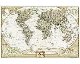 National Geographic World Wall Map - Executive (Poster Size: 36 X 24 In)