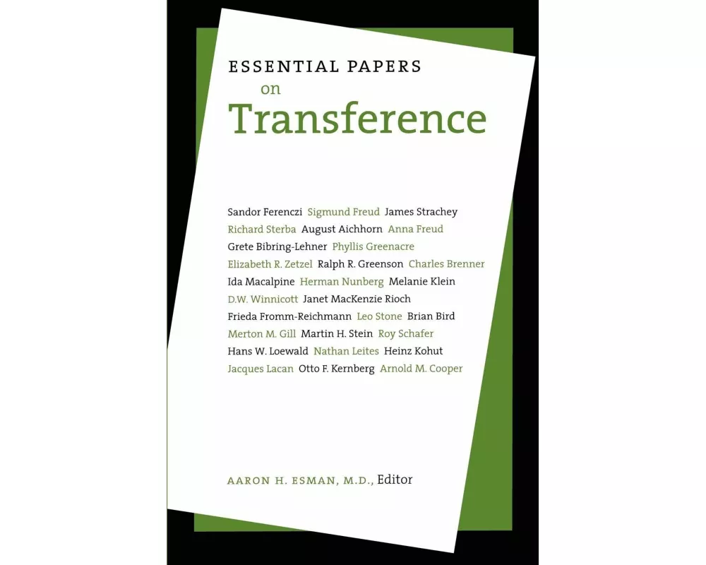 Essential Papers on Transference
