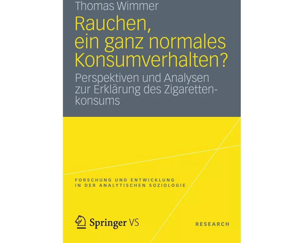Rauchen, ein ganz normales Konsumverhalten?