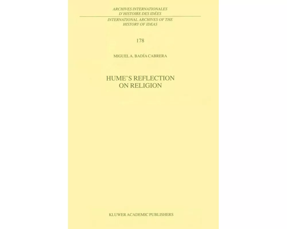 Hume's Reflection on Religion