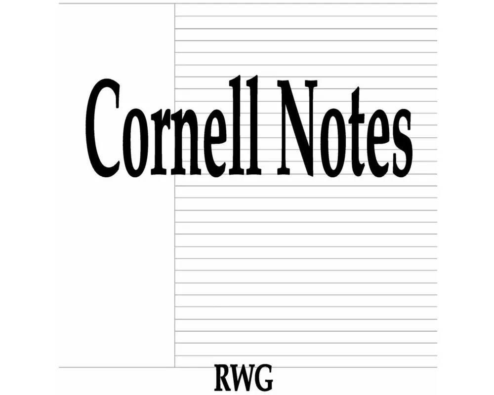Cornell Notes