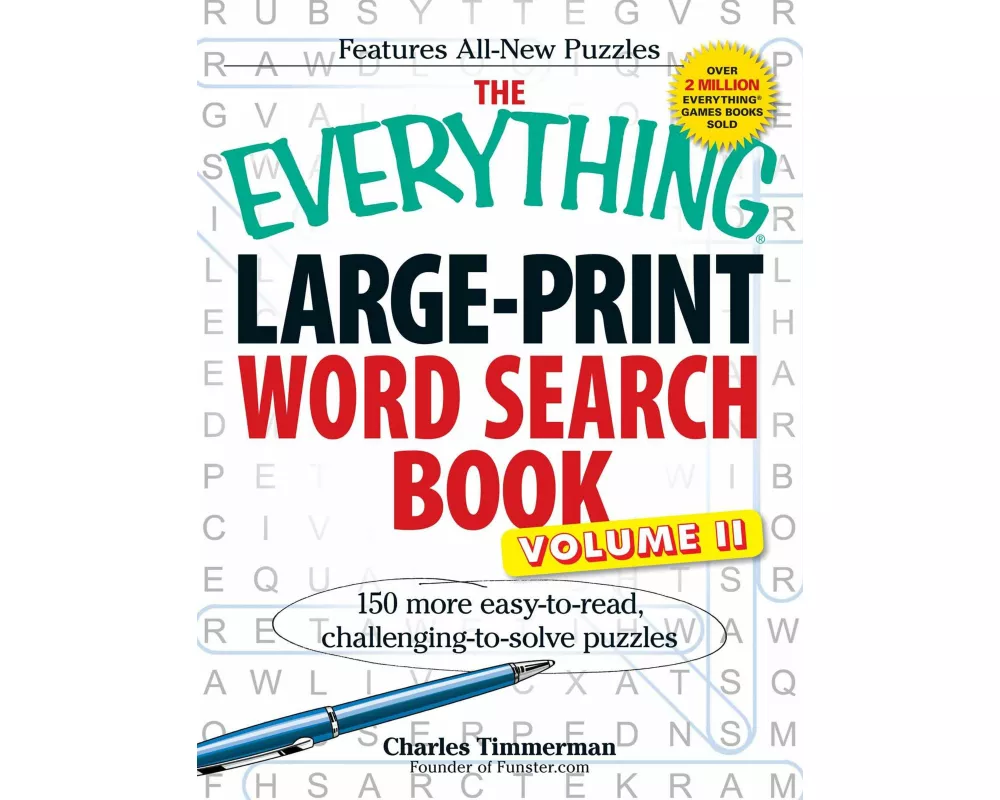 The Everything Large-Print Word Search Book, Volume II