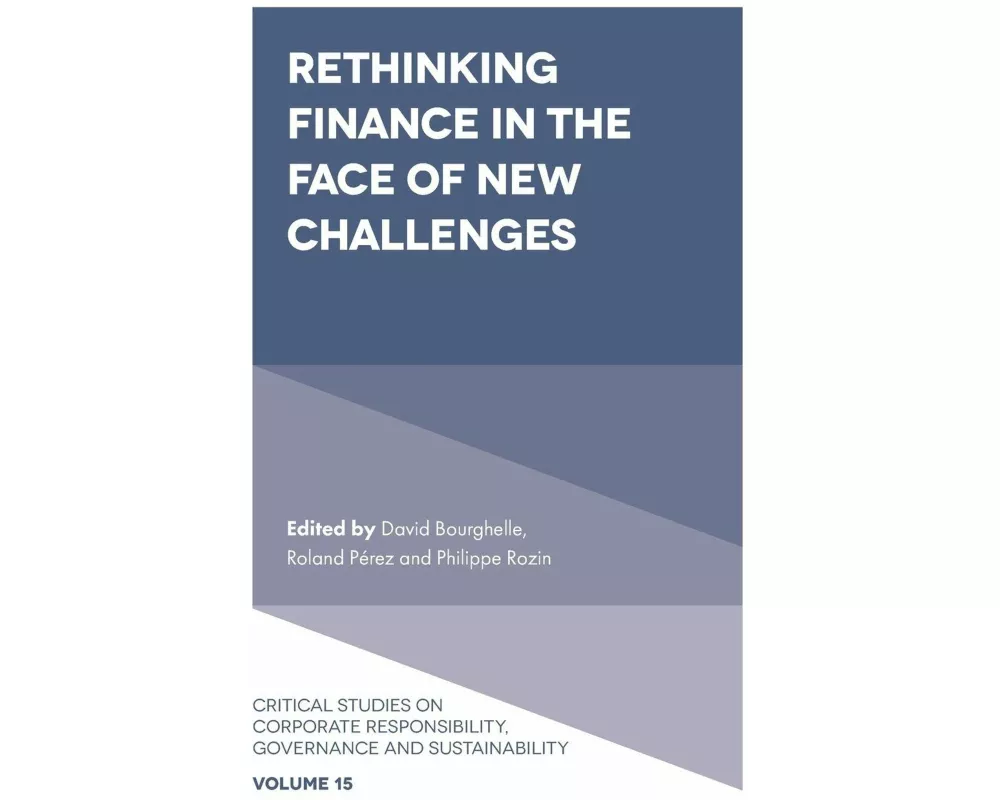 Rethinking Finance in the Face of New Challenges