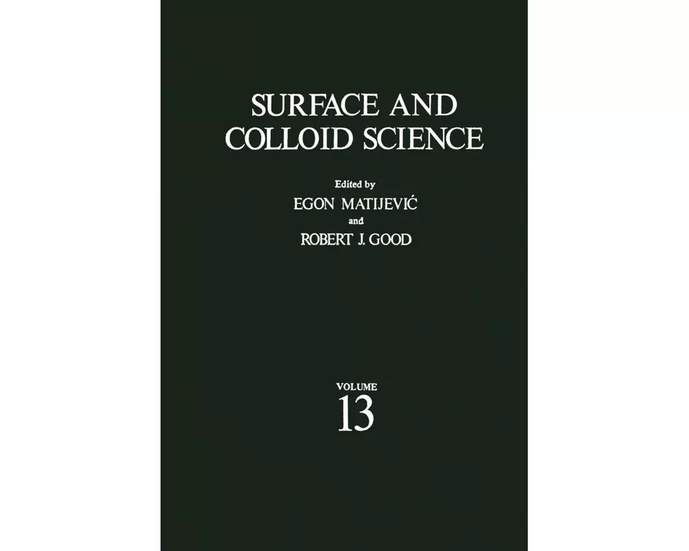 Surface and Colloid Science