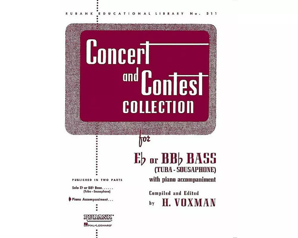 Concert and Contest Collection for Bass/Tuba (B.C.)