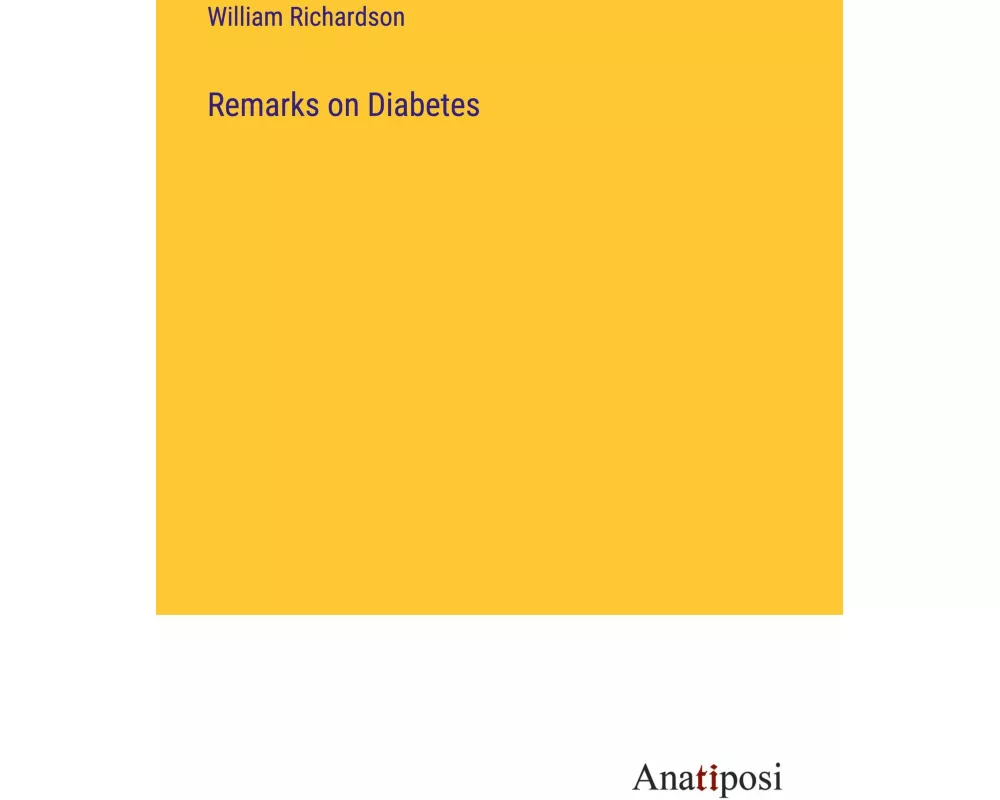 Remarks on Diabetes