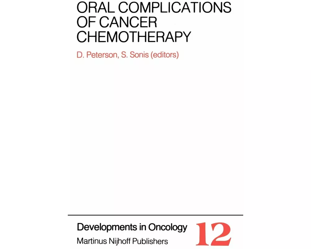 Oral Complications of Cancer Chemotherapy