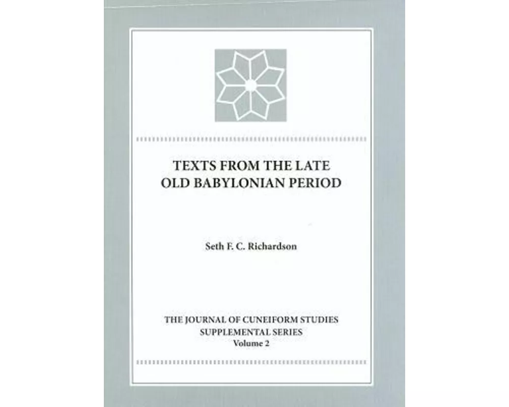 Texts from the Late Old Babylonian Period