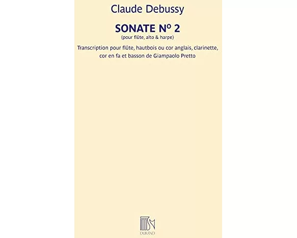 Sonate No. 2 (for Flute, Viola, and Harp)