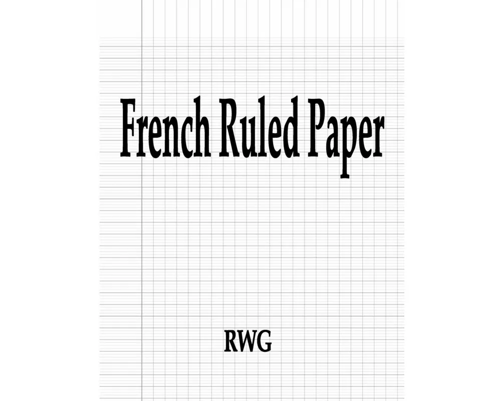French Ruled Paper