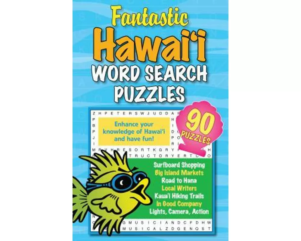 Fantastic Hawaii Word Search Puzzles