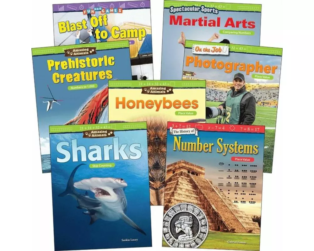 Place Value: Grades 2-3 (7-Book Set)