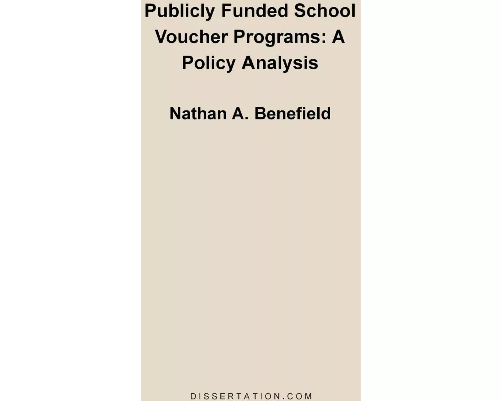 Publicly Funded School Voucher Programs