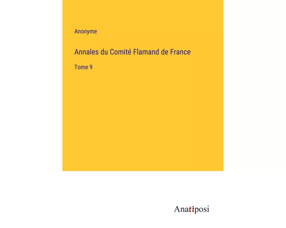 Annales du Comité Flamand de France