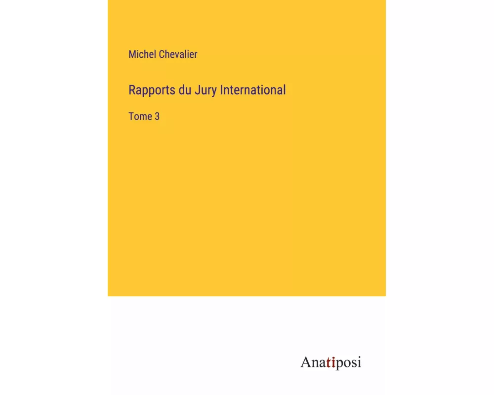 Rapports du Jury International