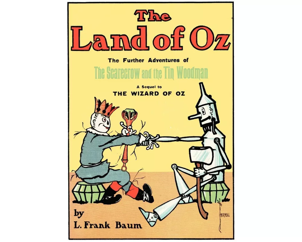 The Land of Oz - The Marvelous Adventure of Princess Ozma with Original Illustrations by John R. Neill