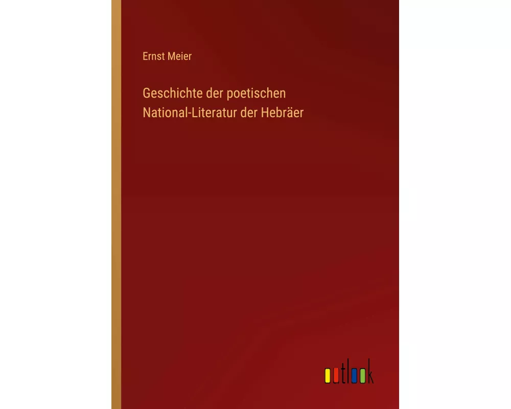 Geschichte der poetischen National-Literatur der Hebräer