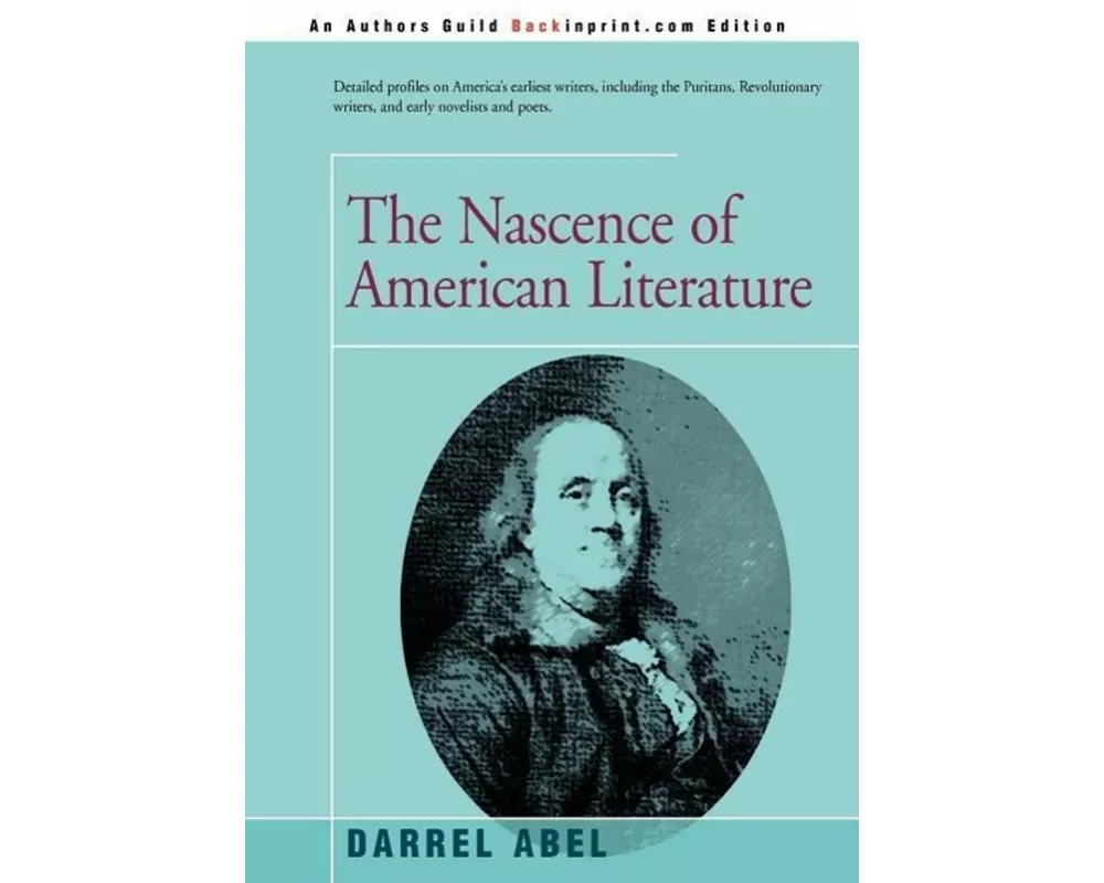 The Nascence of American Literature